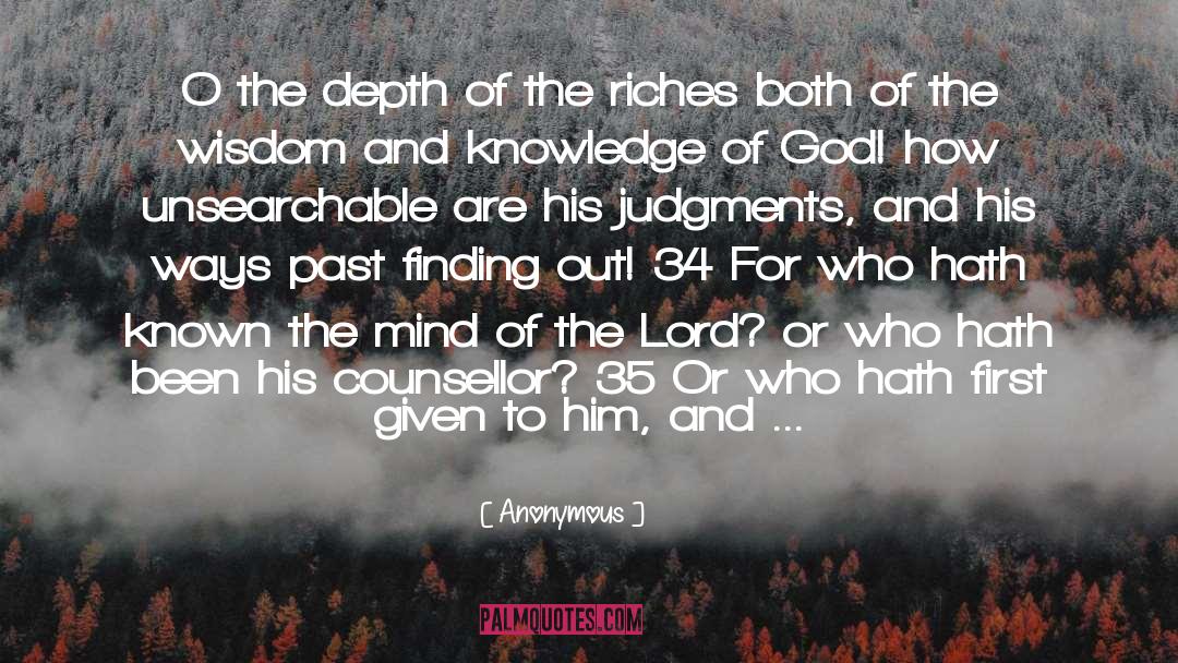Knowledge Of God quotes by Anonymous