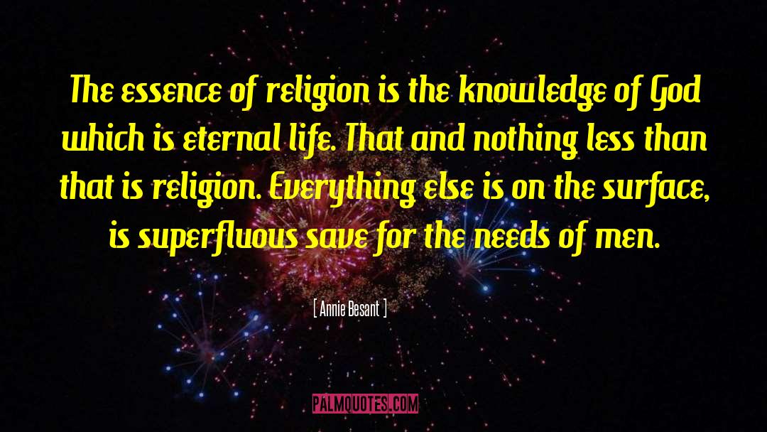 Knowledge Of God quotes by Annie Besant