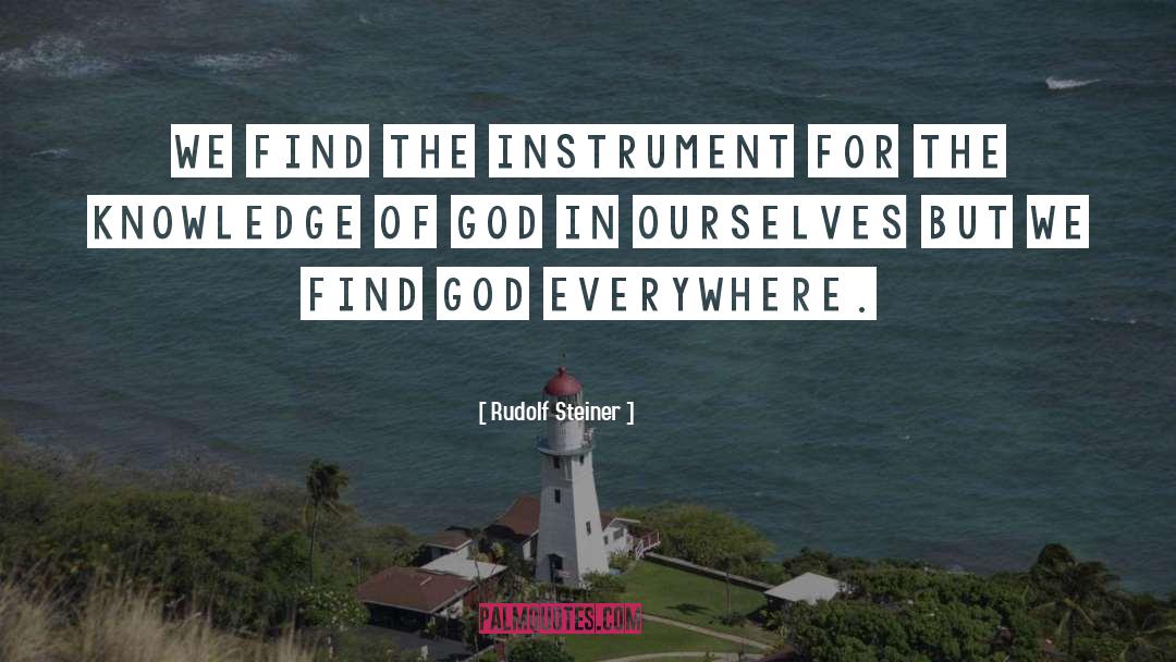 Knowledge Of God quotes by Rudolf Steiner