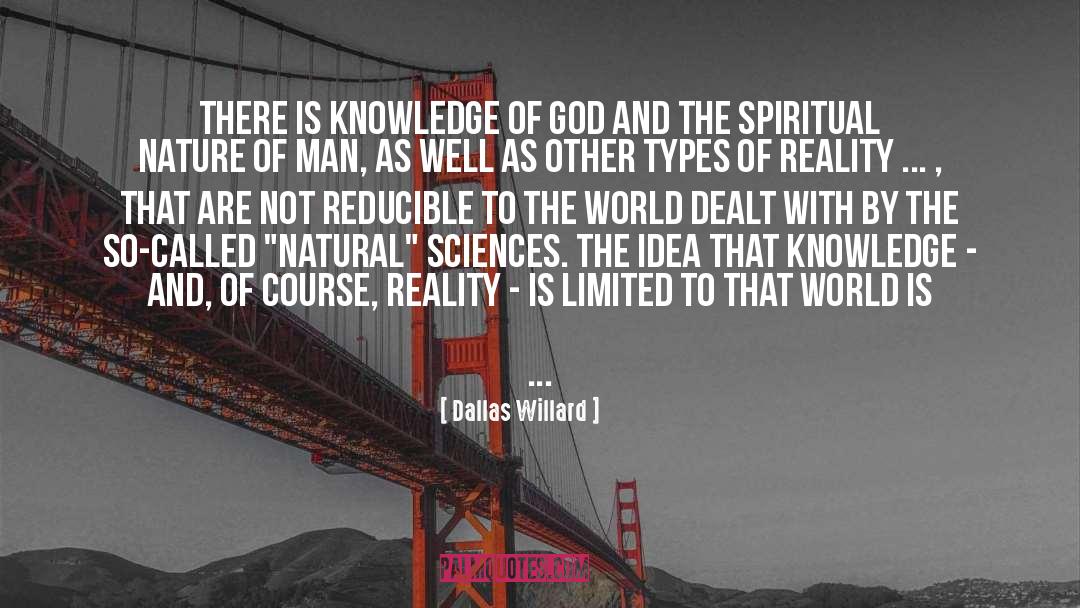 Knowledge Of God quotes by Dallas Willard