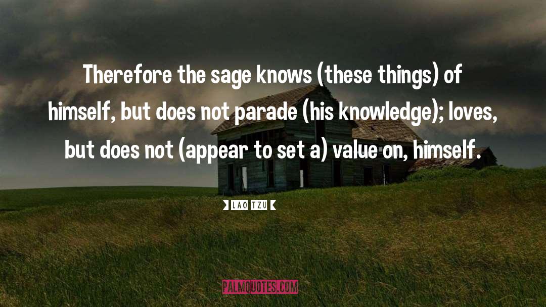 Knowledge Of The Past quotes by Lao Tzu