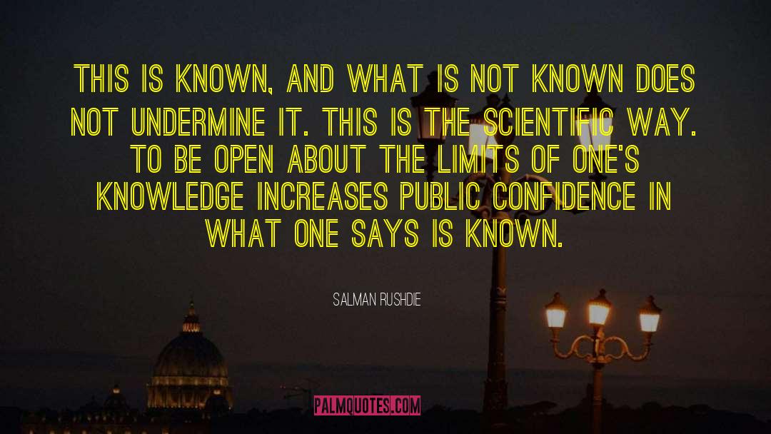 Knowledge Of The Past quotes by Salman Rushdie