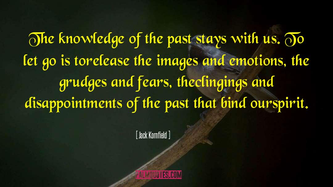 Knowledge Of The Past quotes by Jack Kornfield