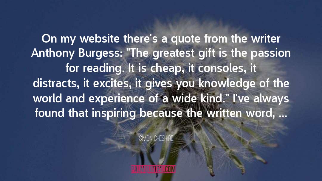 Knowledge Of The World quotes by Simon Cheshire