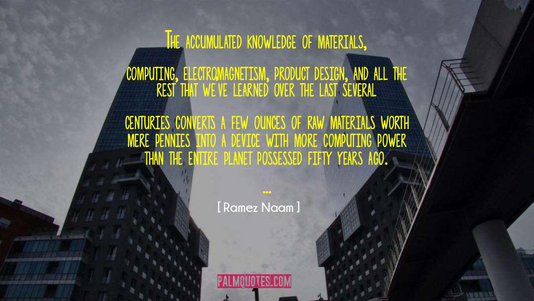 Knowledge Power quotes by Ramez Naam