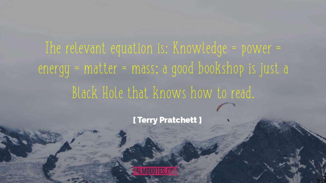 Knowledge Power quotes by Terry Pratchett
