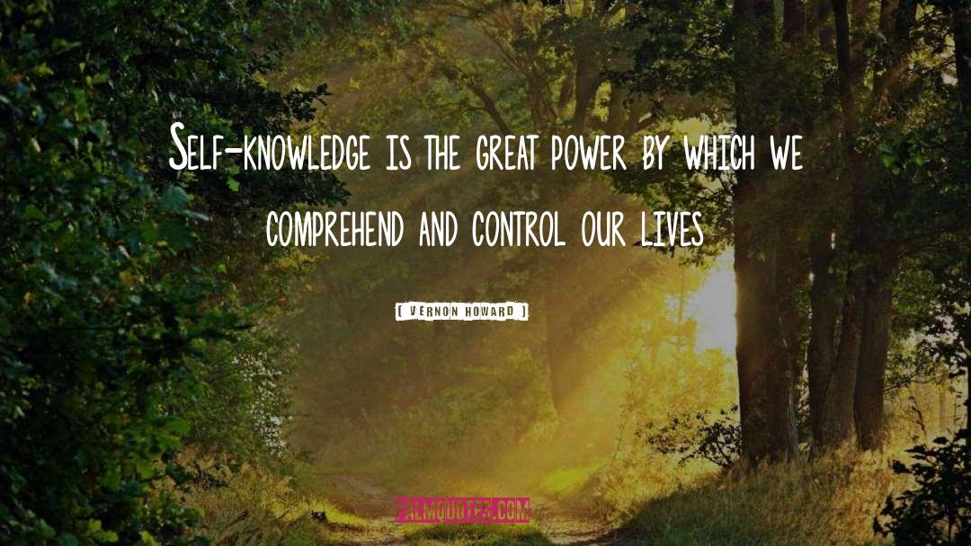 Knowledge Power quotes by Vernon Howard