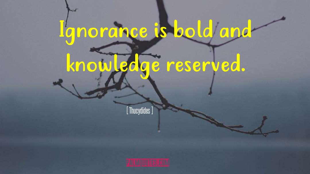 Knowledge Religion quotes by Thucydides