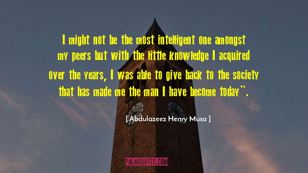 Knowledge Religion quotes by Abdulazeez Henry Musa