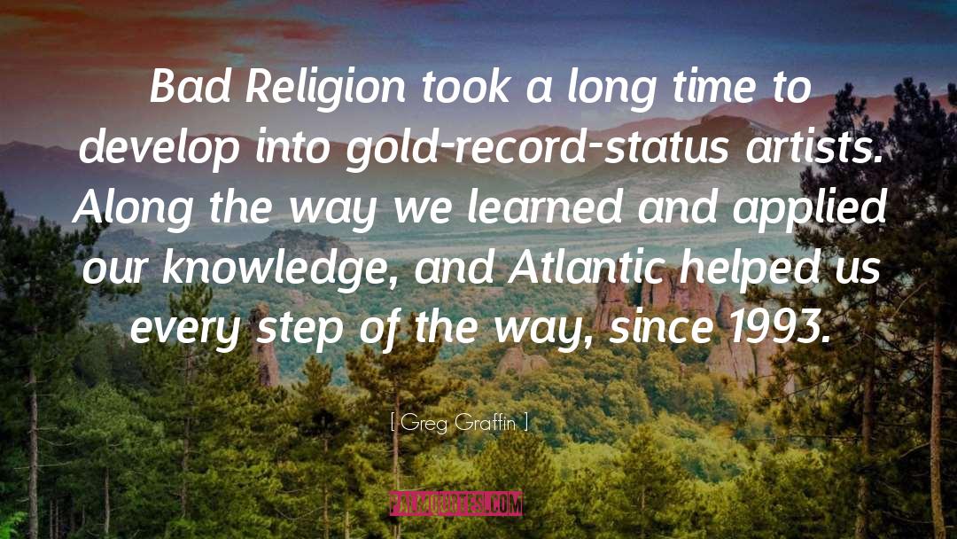 Knowledge Religion quotes by Greg Graffin