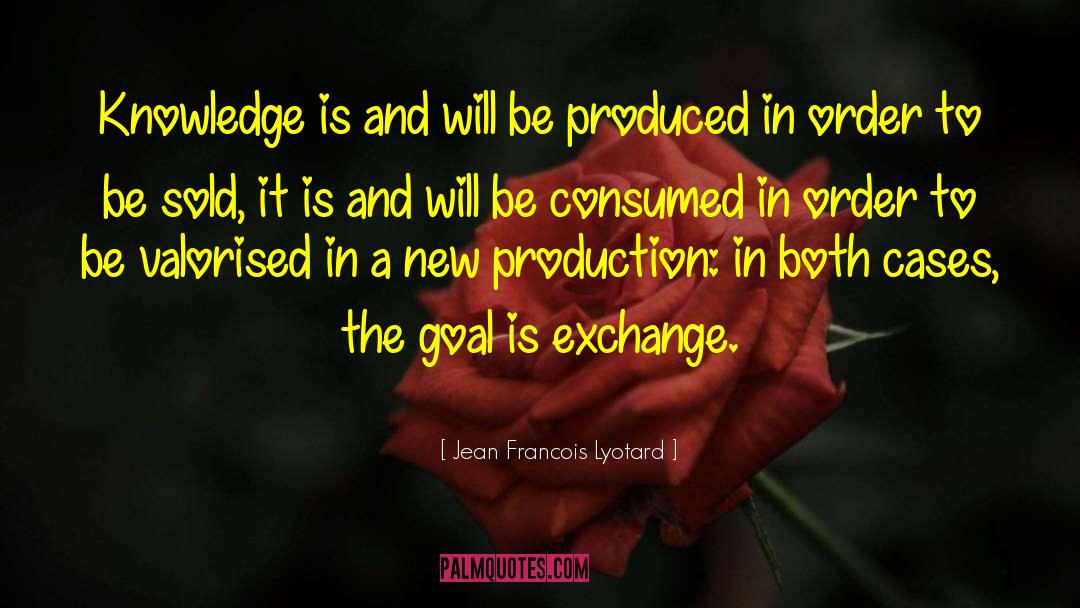 Knowledge Teaching quotes by Jean Francois Lyotard
