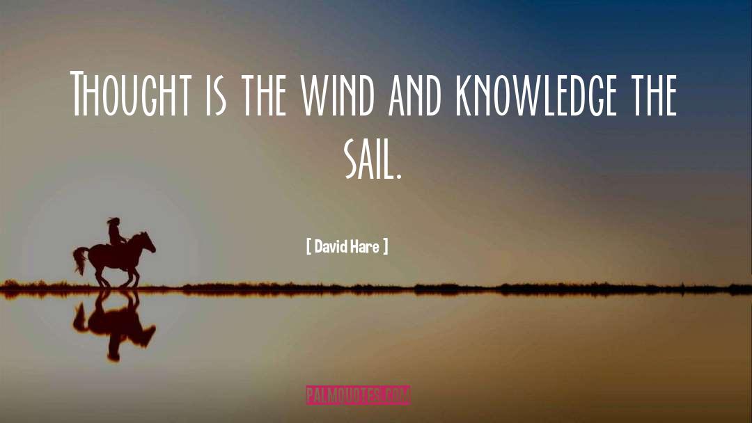 Knowledge Wind quotes by David Hare