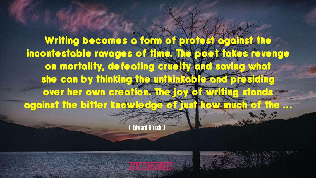 Knowledge Wind quotes by Edward Hirsch