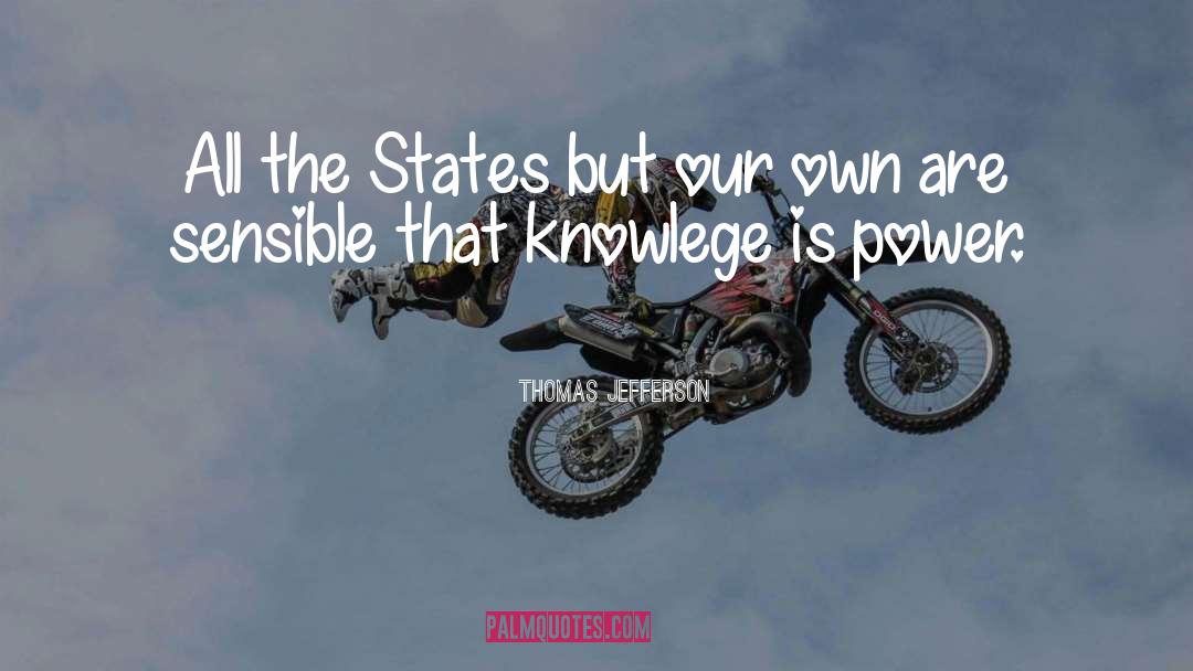 Knowlege quotes by Thomas Jefferson