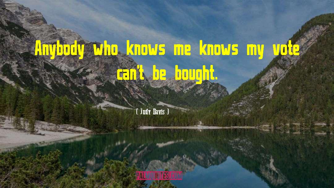 Knows Me quotes by Judy Davis