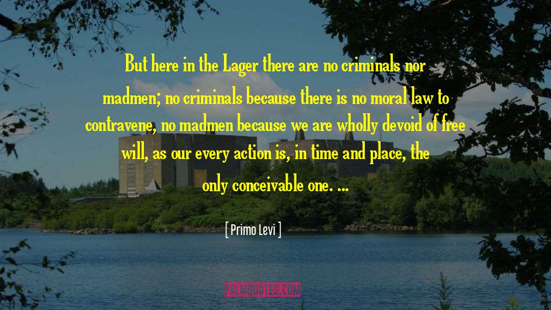Knuchel Law quotes by Primo Levi