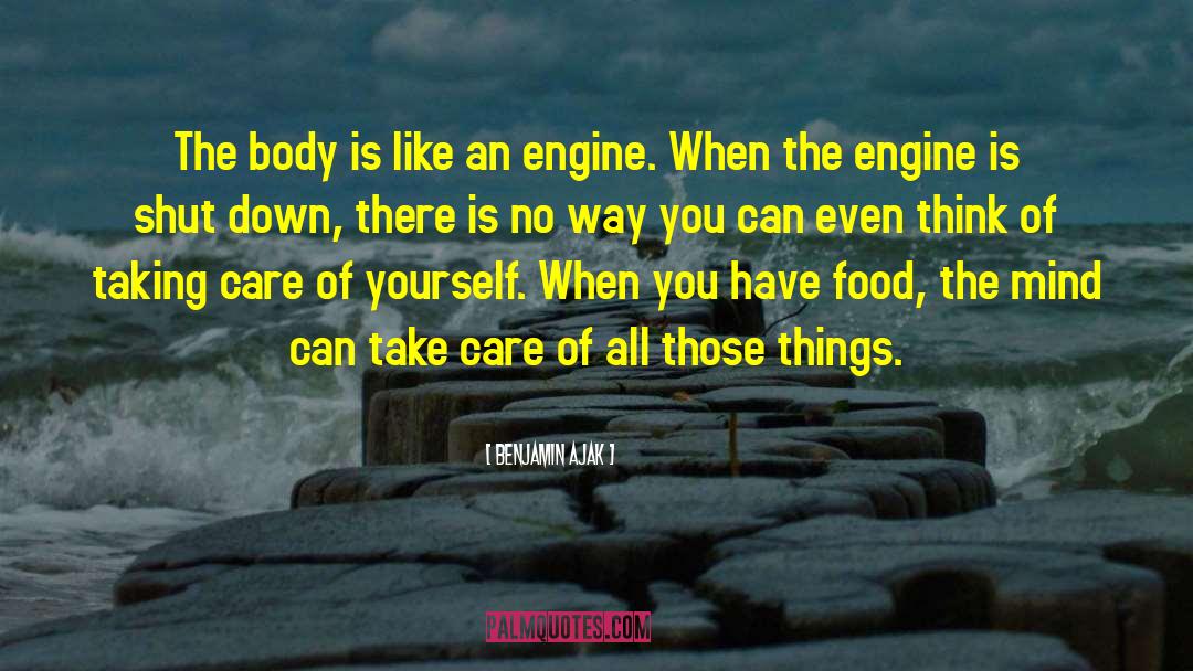 Knucklehead Engine quotes by Benjamin Ajak
