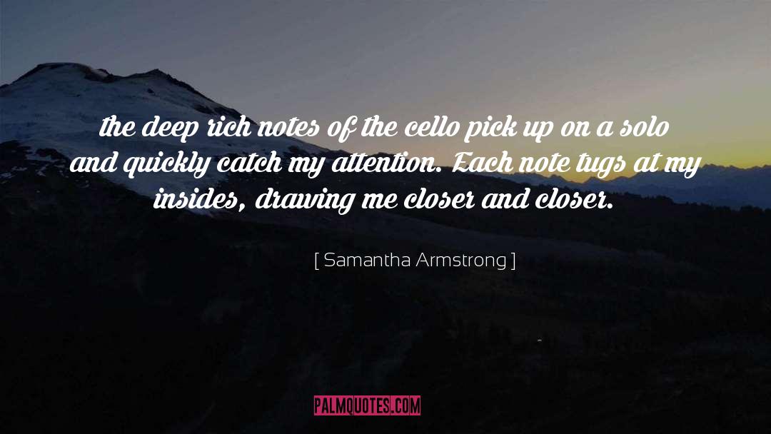 Koberling Cello quotes by Samantha Armstrong