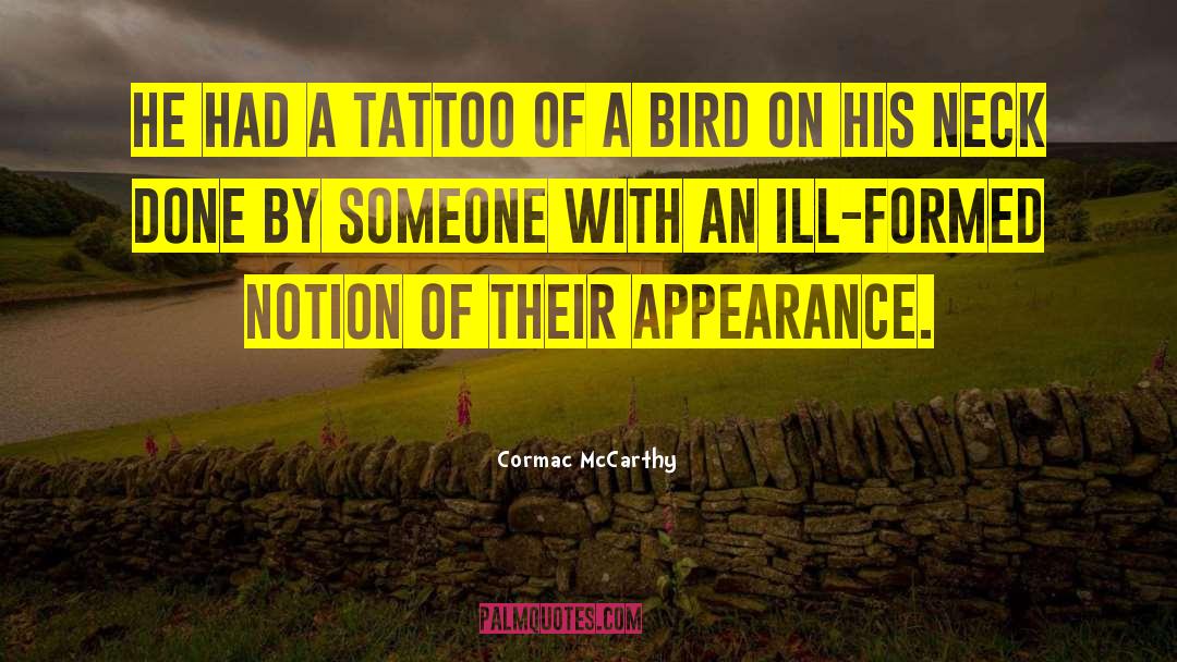 Kockice Tattoo quotes by Cormac McCarthy