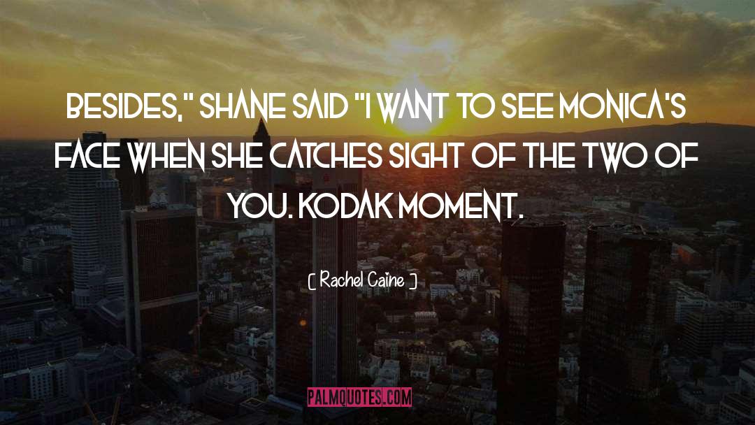 Kodak Moment quotes by Rachel Caine