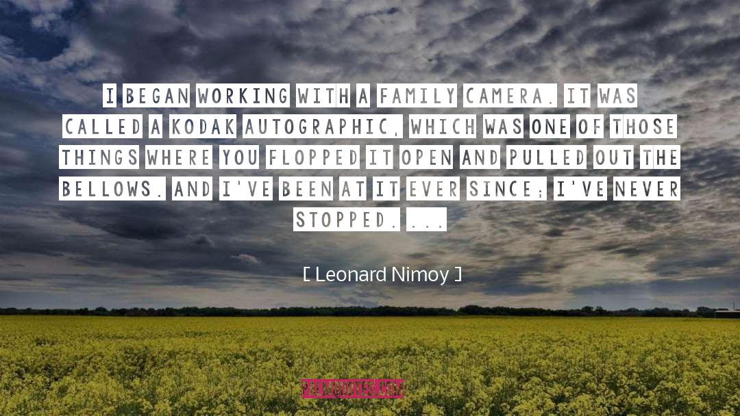 Kodak quotes by Leonard Nimoy