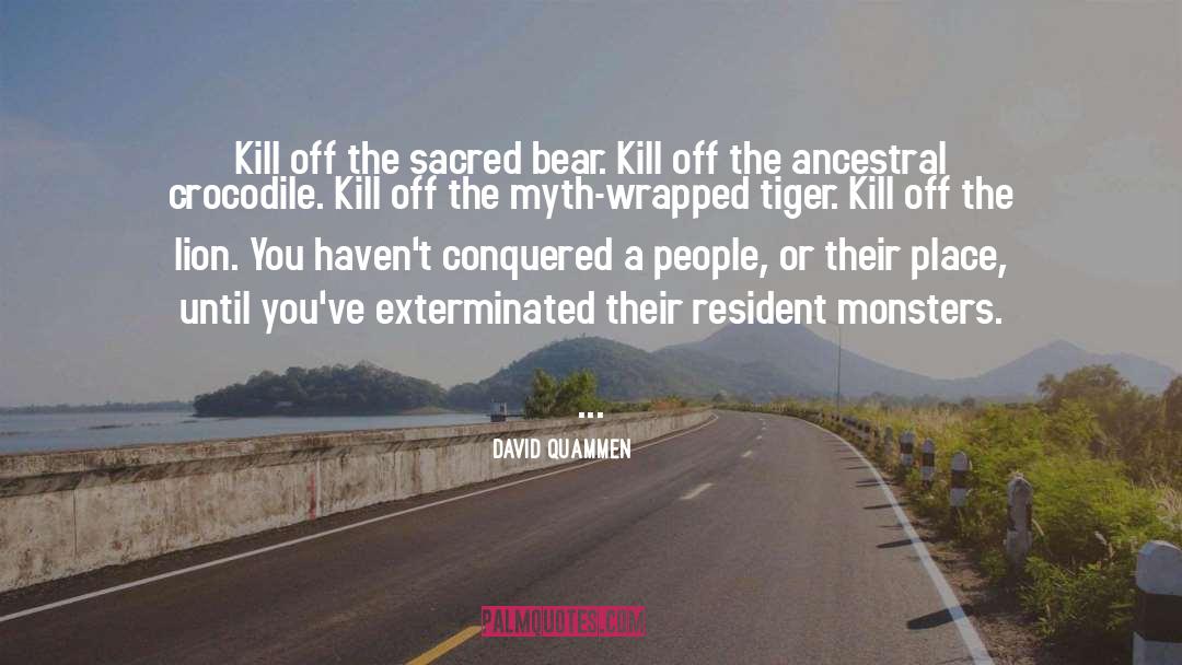 Kodiak Bear quotes by David Quammen
