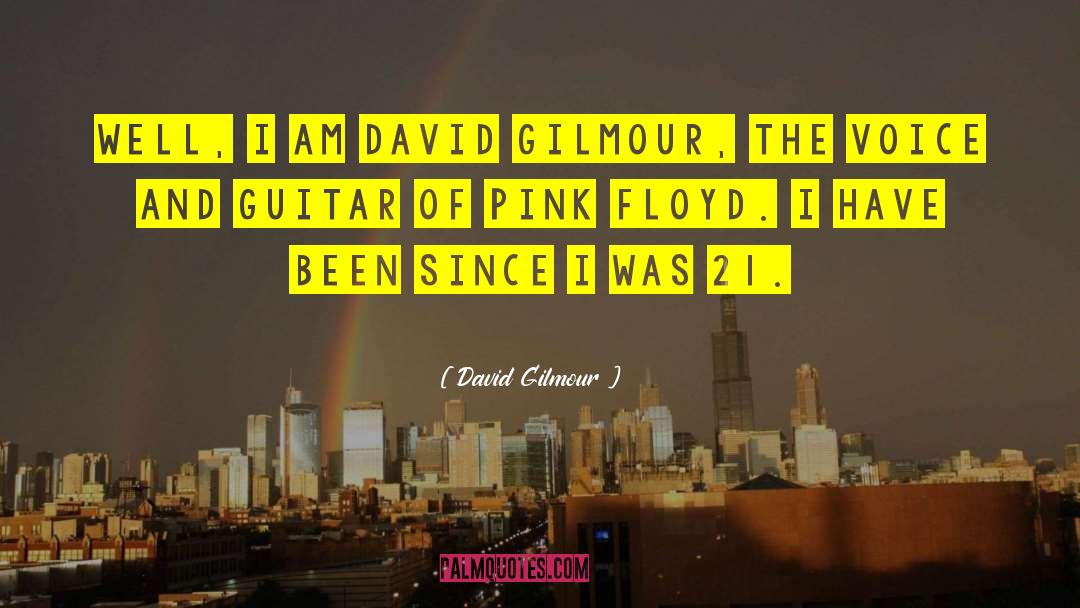 Koeninger David quotes by David Gilmour
