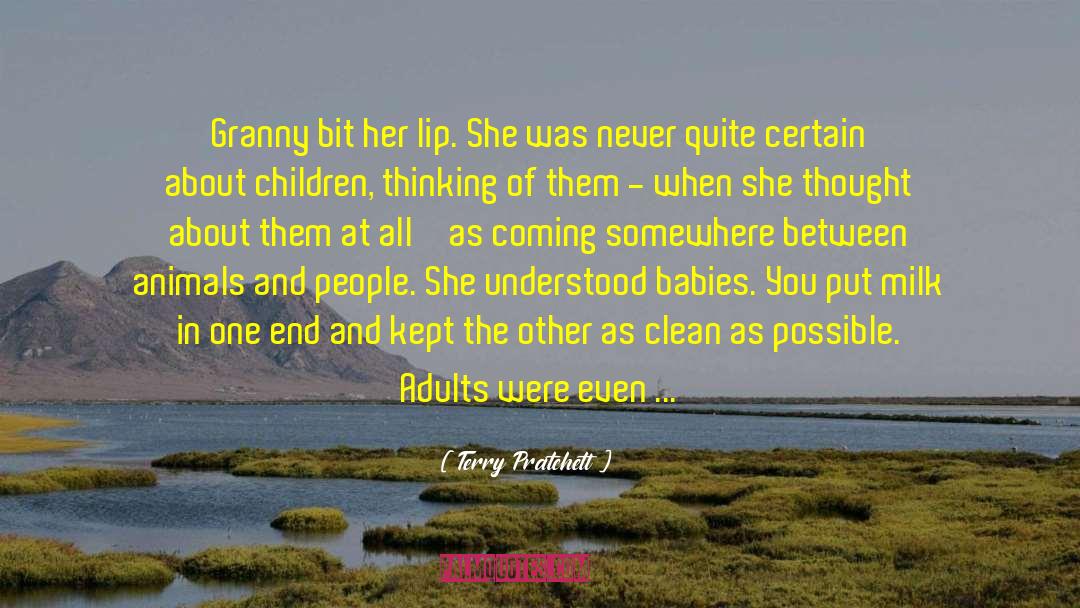 Kohberger Baby quotes by Terry Pratchett