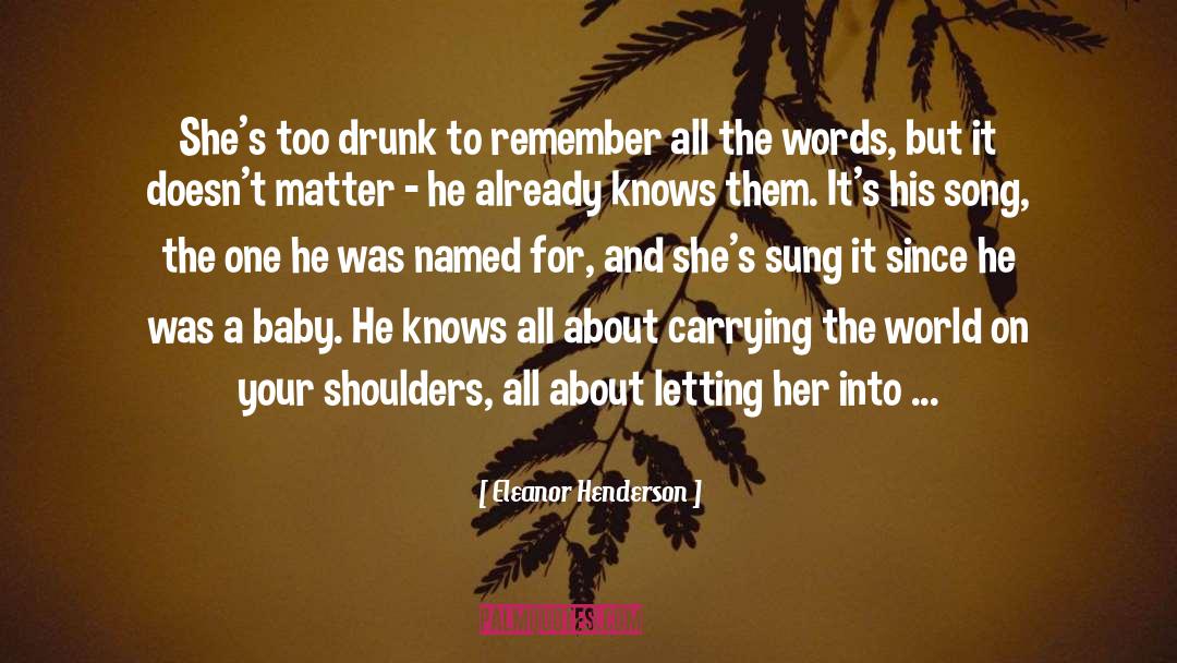 Kohberger Baby quotes by Eleanor Henderson