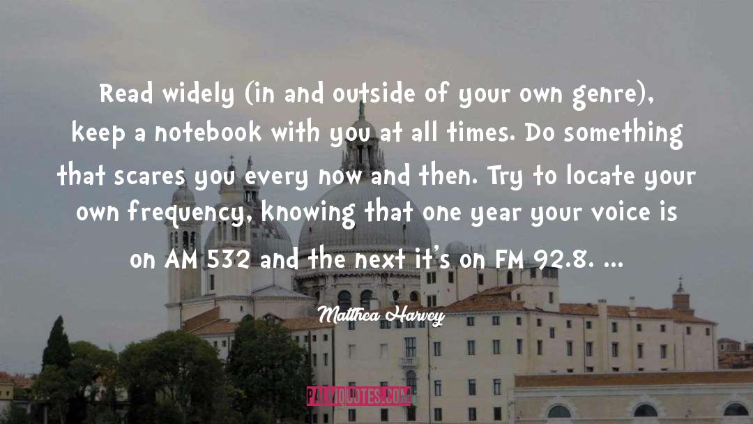 Koke Fm quotes by Matthea Harvey