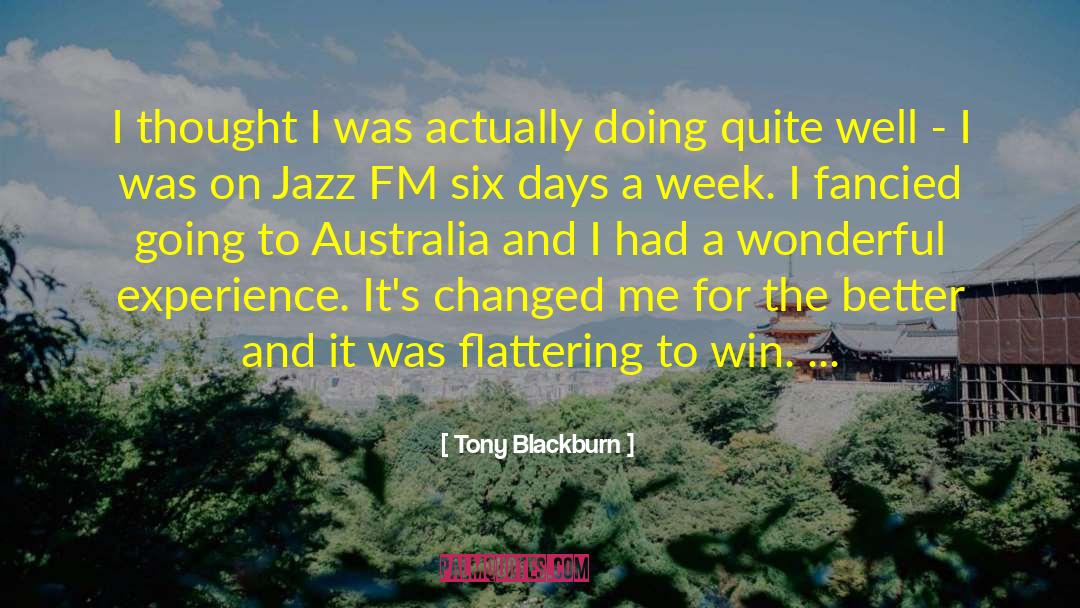 Koke Fm quotes by Tony Blackburn