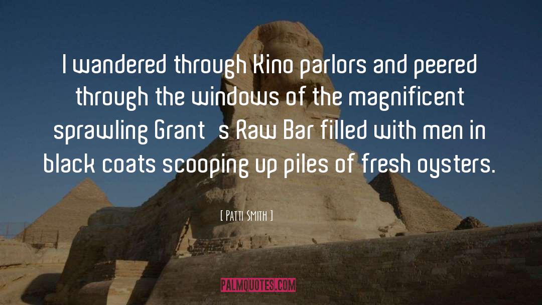 Kolbe Windows quotes by Patti Smith
