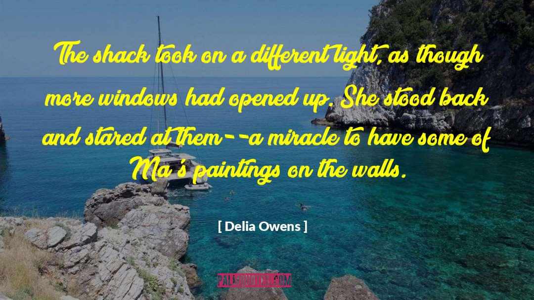 Kolbe Windows quotes by Delia Owens