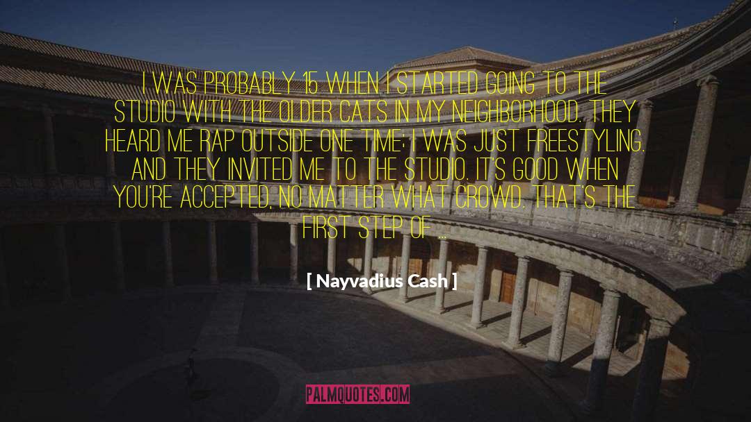 Kolega Rap quotes by Nayvadius Cash