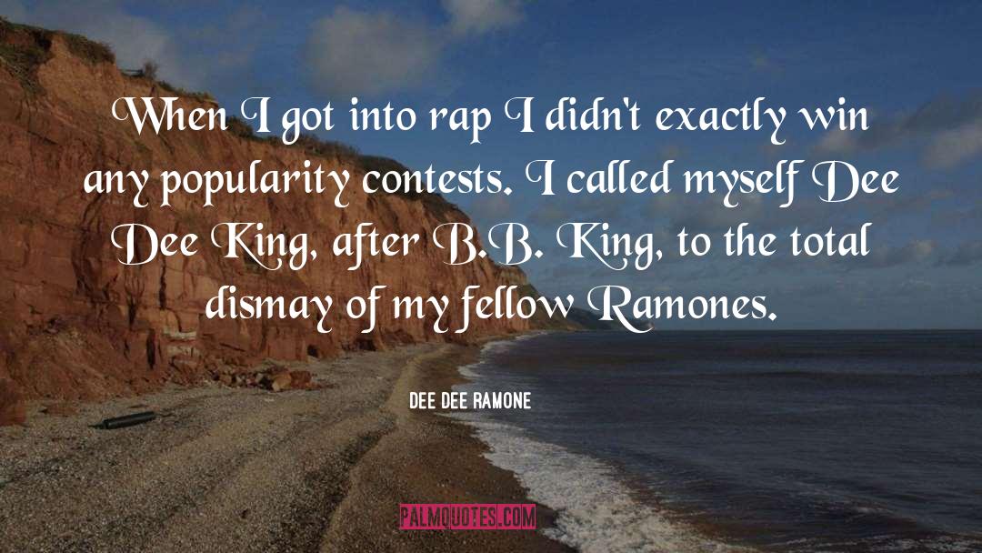 Kolega Rap quotes by Dee Dee Ramone
