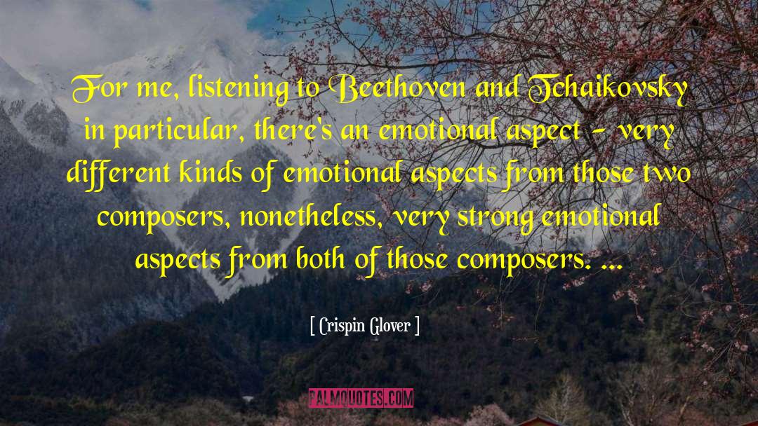 Kopatchinskaja Tchaikovsky quotes by Crispin Glover
