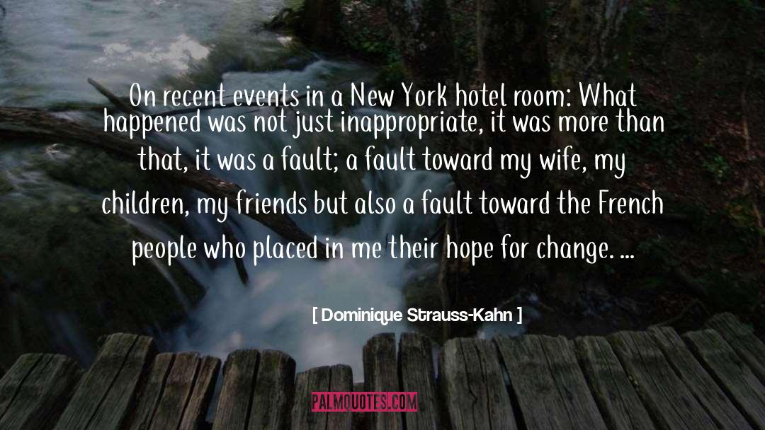 Koptel Hotel quotes by Dominique Strauss-Kahn
