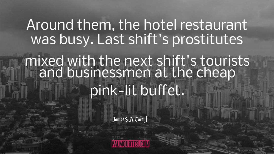 Koptel Hotel quotes by James S.A. Corey