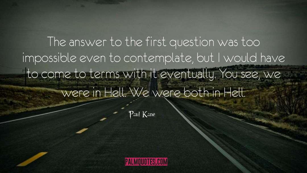 Kora In Hell quotes by Paul Kane