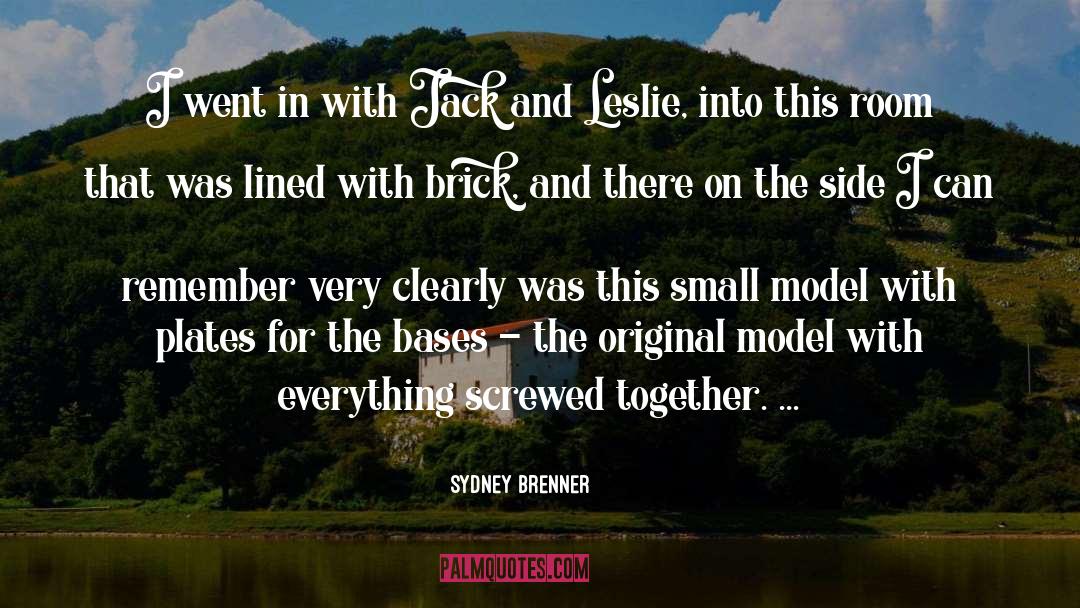 Koraleski Jack quotes by Sydney Brenner