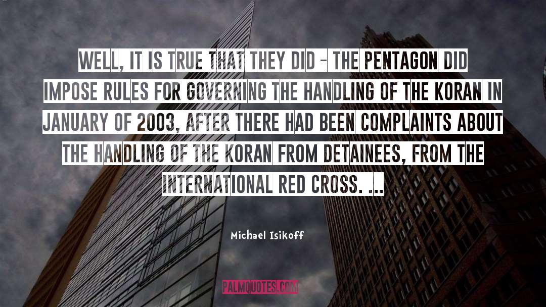 Koran quotes by Michael Isikoff