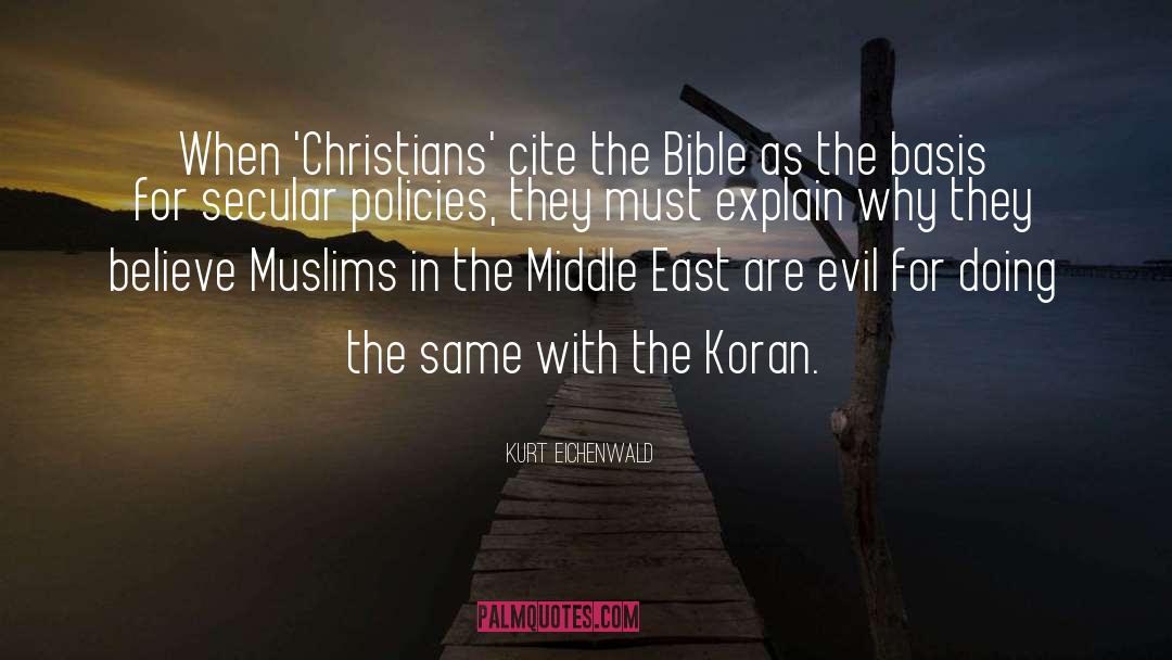 Koran quotes by Kurt Eichenwald