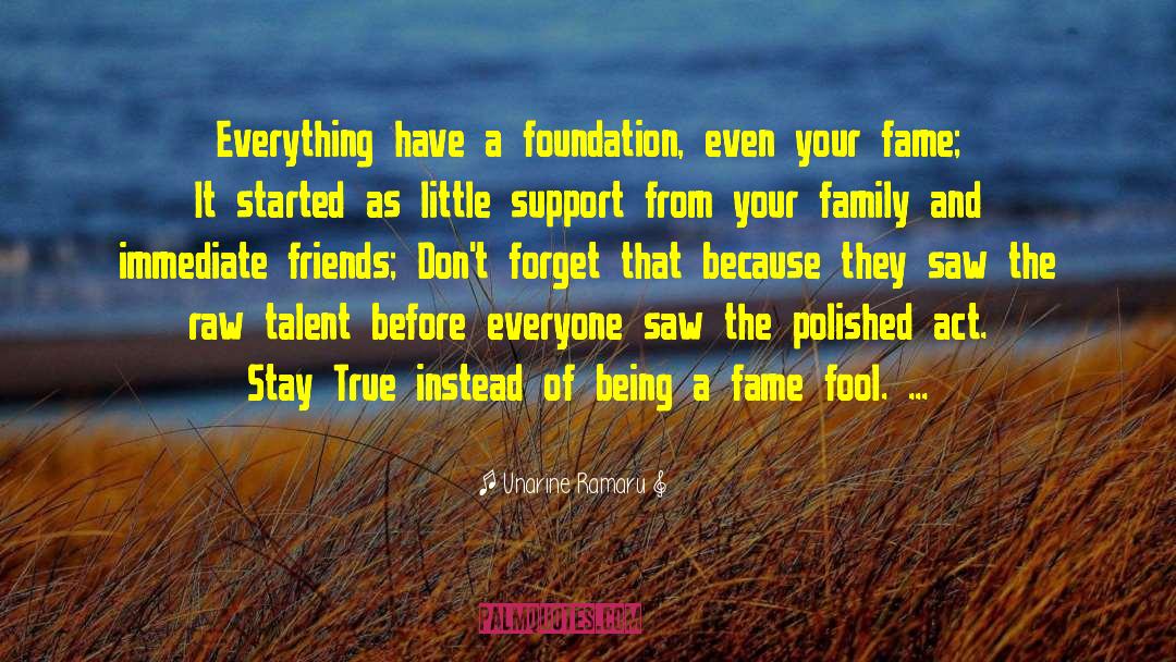 Koranda Family Foundation quotes by Unarine Ramaru