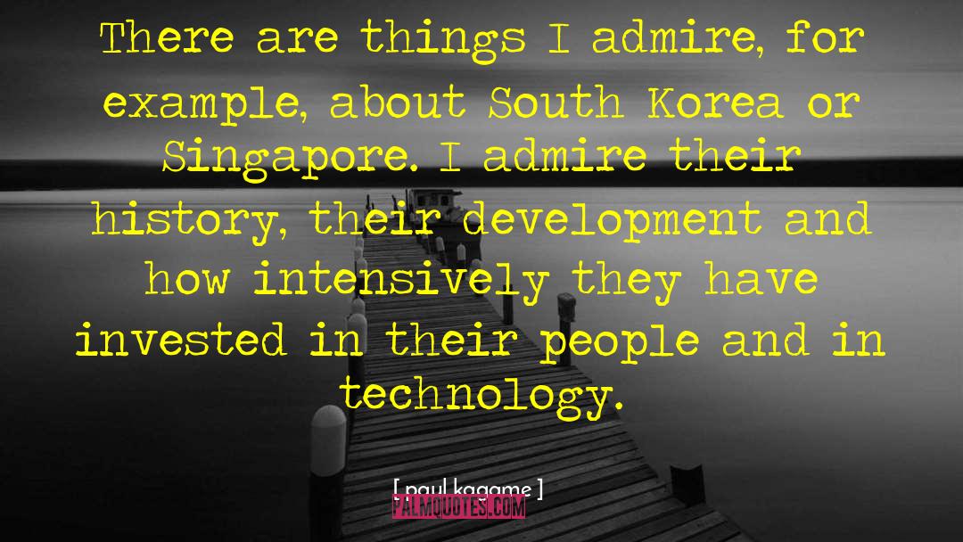 Korea quotes by Paul Kagame