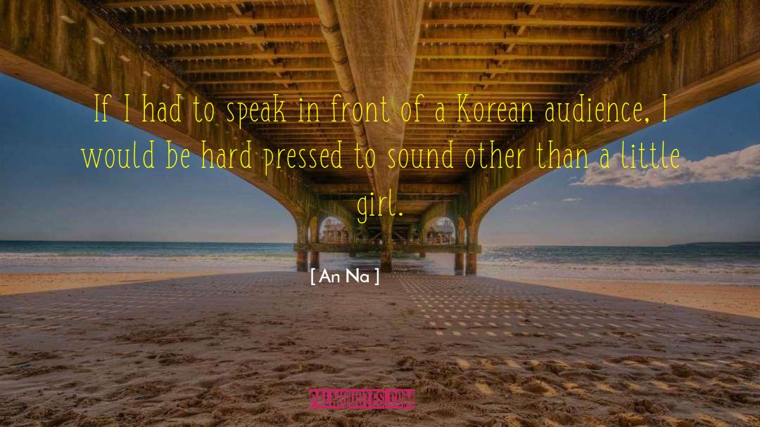 Korean Cuisine quotes by An Na