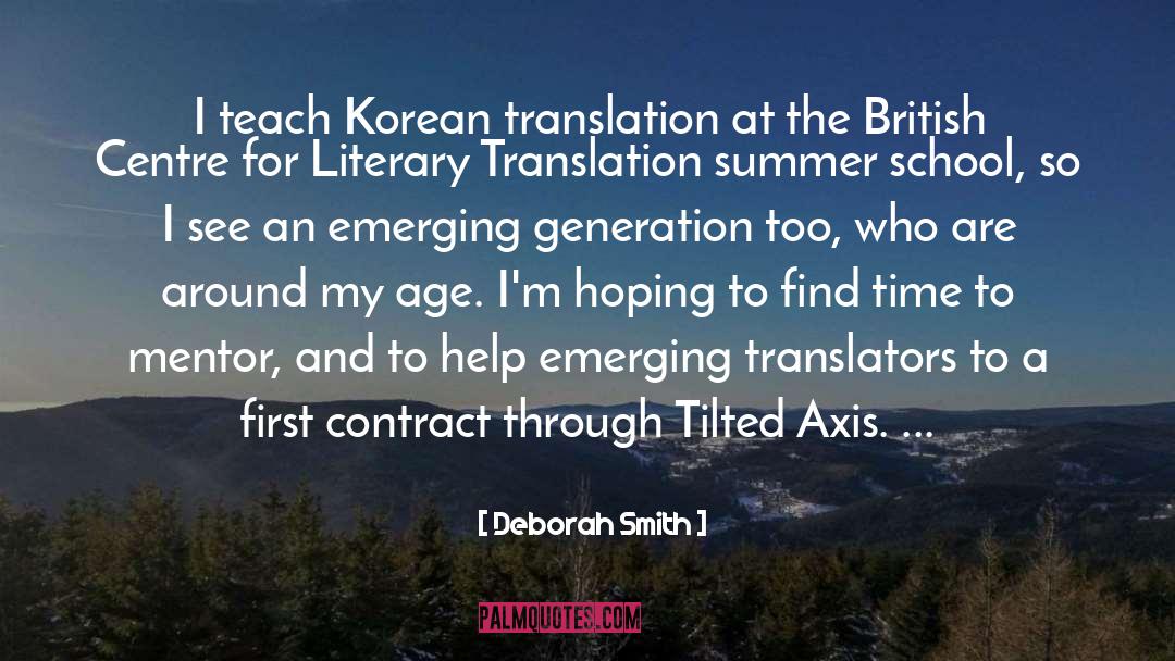 Korean Cuisine quotes by Deborah Smith