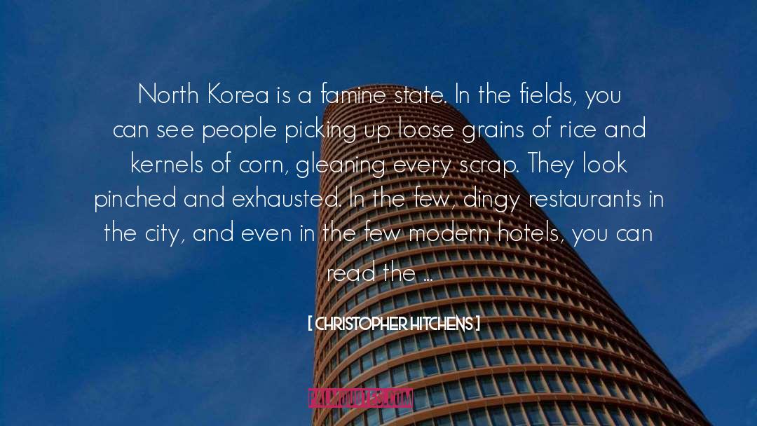 Korean Cuisine quotes by Christopher Hitchens