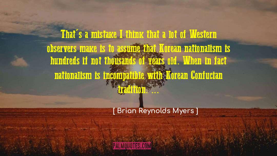 Korean Unification quotes by Brian Reynolds Myers