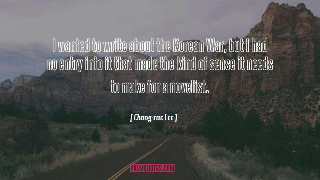 Korean War quotes by Chang-rae Lee