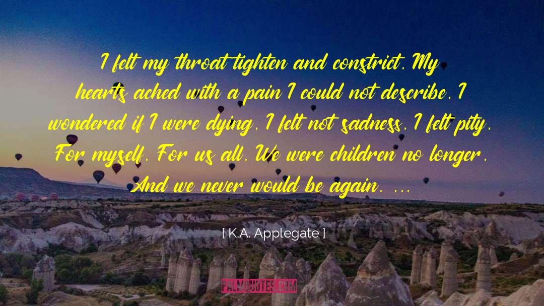 Korean War quotes by K.A. Applegate